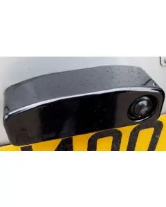 Land Rover Defender number plate light with reversing camera by Optimill